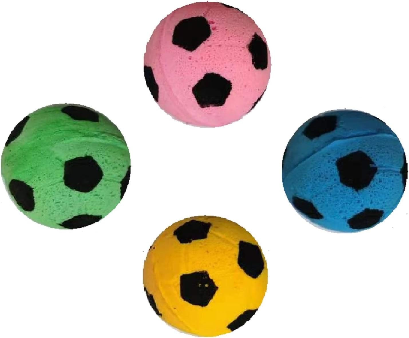 Professional Foam Soccer Balls for Cats (Set of 12)
