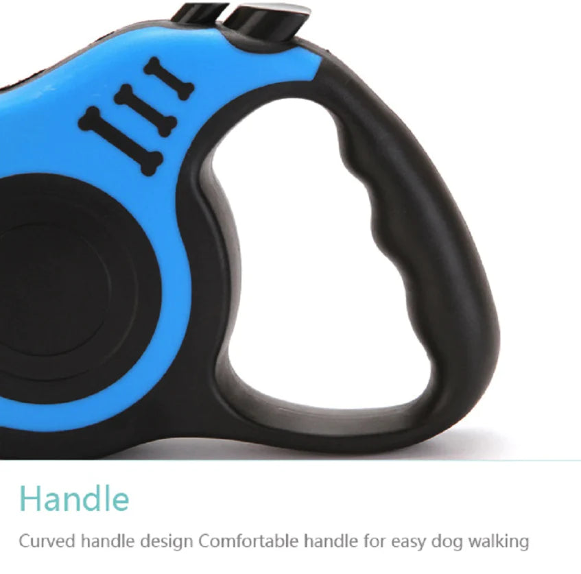 16.5FT Automatic Retractable Dog Leash - Ultimate Walking Lead for Your Pet - Free Shipping in the US!