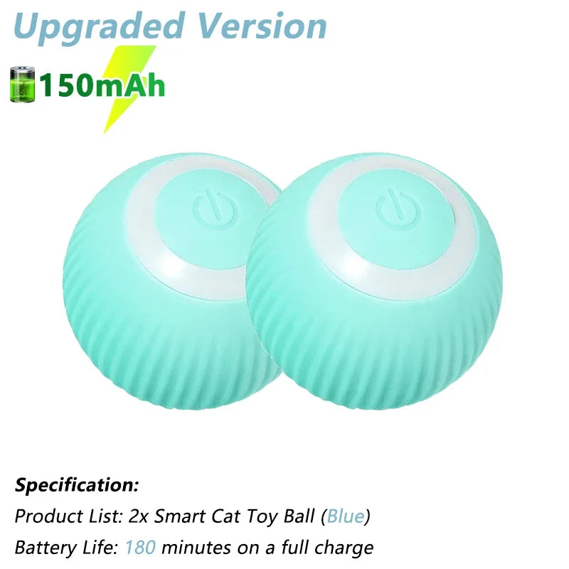 Endless Fun for Your Feline: Interactive Electric Rolling Ball Toy!
