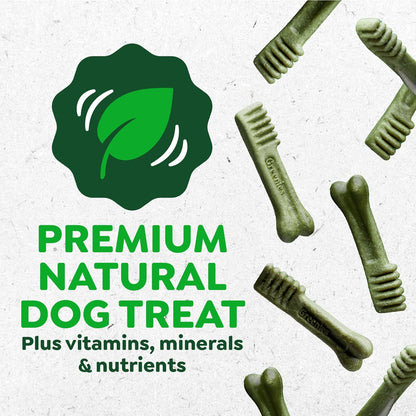 Veterinarian-Recommended Adult Natural Dental Dog Treats Large Size, Dog Dental Chews, Original Flavor, 54 Oz. Pack, 34 Count