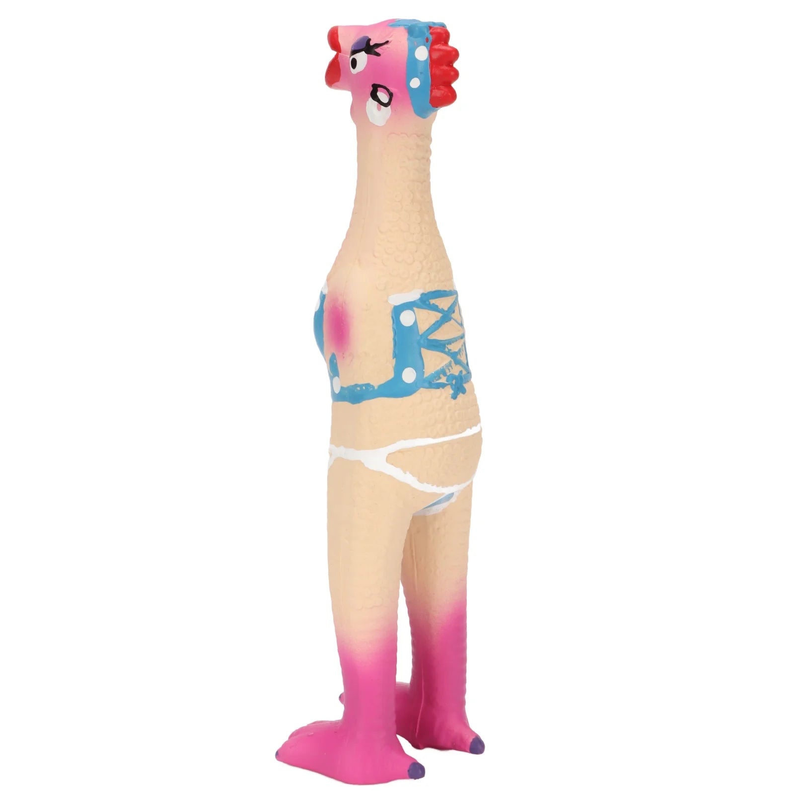 Exciting Squeaky Chicken Dog Toy - Durable, Bite-Resistant Fun for Dogs of All Sizes!