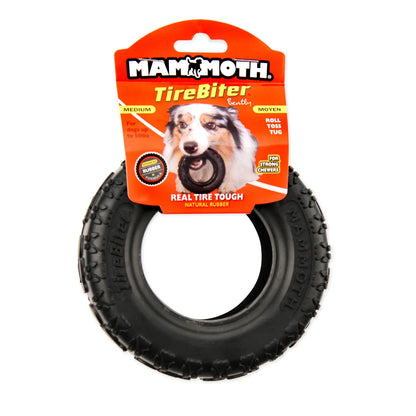 Ultimate TireBiter Advanced 5" Rubber Dog Toy for Medium Dogs - Tough, Durable & Fun!