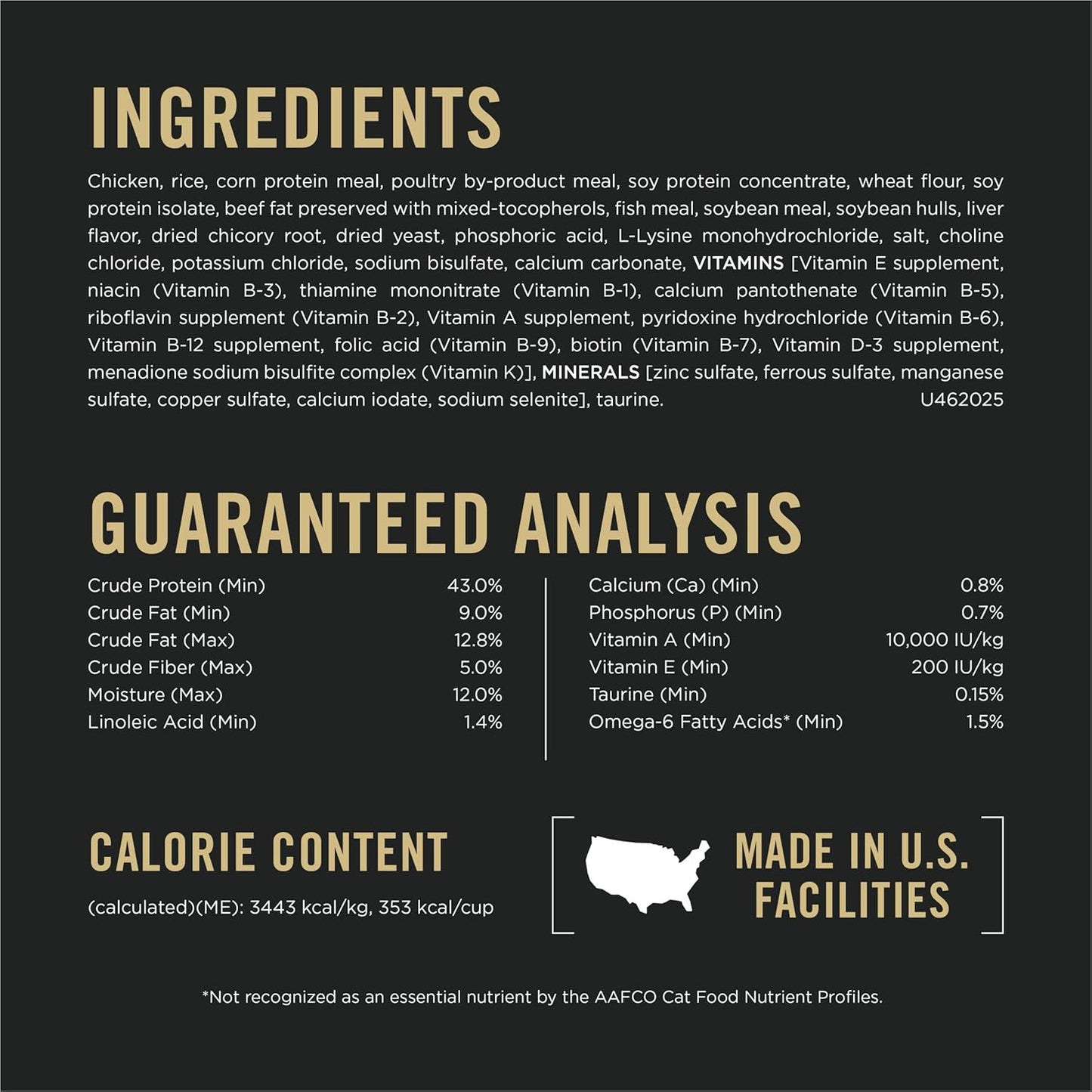 Weight Management Chicken and Rice Adult Formula Dry Cat Food