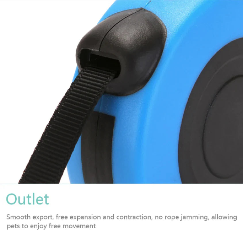 16.5FT Automatic Retractable Dog Leash - Ultimate Walking Lead for Your Pet - Free Shipping in the US!