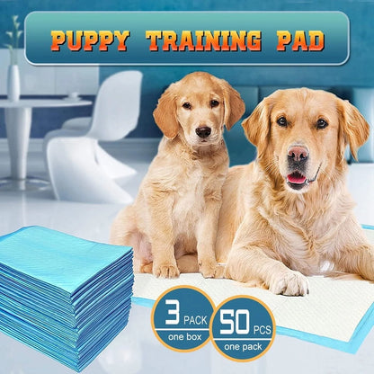 KAPAS 150 Count Small ( S 17" X 24") Super Absorbent Dog and Puppy Training Pads, Pet Diaper Pee Pads for Small-Sized Dogs like Bulldog, Chow Chow, Border, Collie, Husky and so On