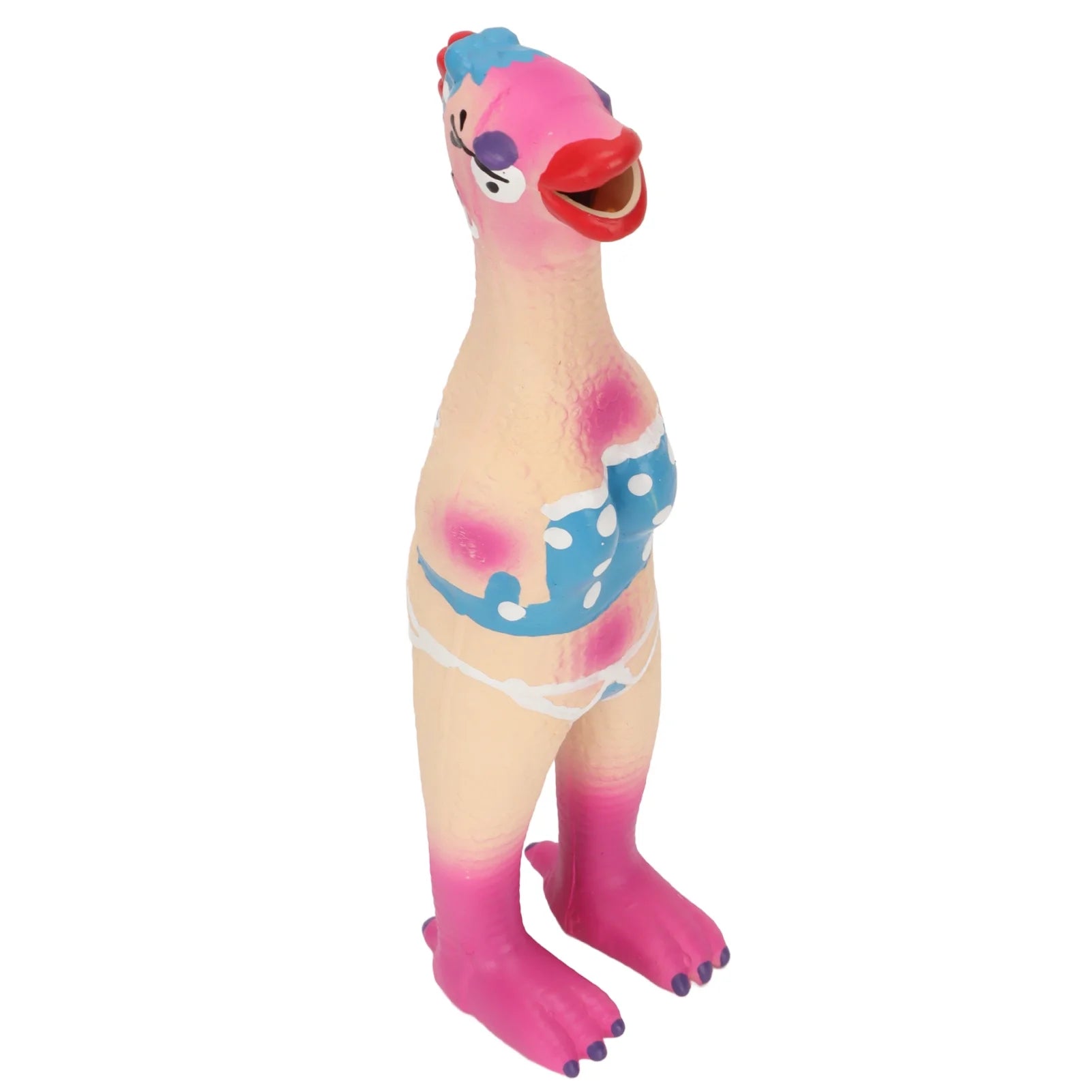 Exciting Squeaky Chicken Dog Toy - Durable, Bite-Resistant Fun for Dogs of All Sizes!