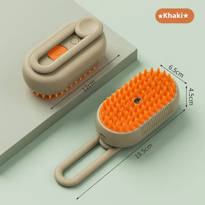 Ultimate Pet Spray Massage Comb - Effortless One-Button Hair Removal Brush for Cats & Dogs