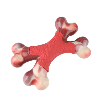 Ultimate Large Dog Chew Toy for Aggressive Chewers - Indestructible Beef-Flavored Bone for Heavy Chewing Fun!