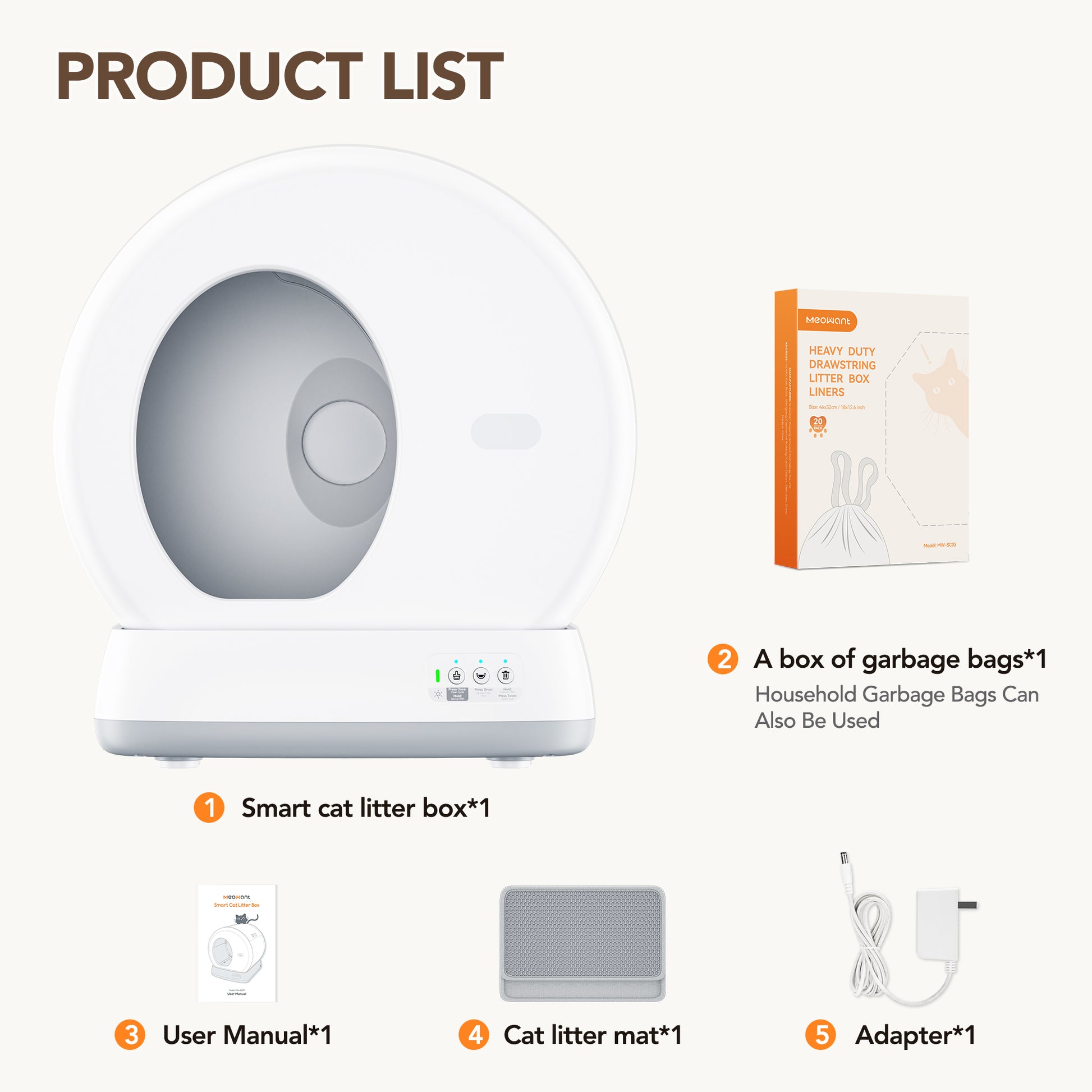 Revolutionary Self-Cleaning Cat Litter Box with APP Control, Safety Sensors, and Odor Isolation for Ultimate Pet Care