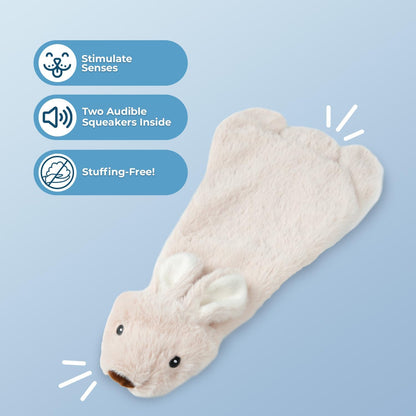Engaging Premium Squeaky Dog Toy - Ideal for All Breeds, Soft Plush Fabric for Safe Indoor Fun