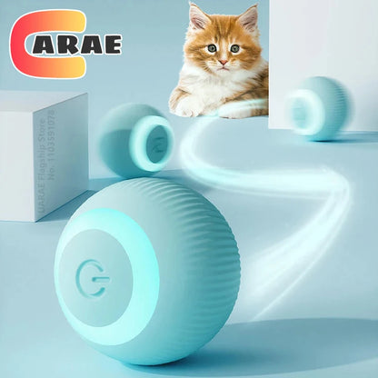 Endless Fun for Your Feline: Interactive Electric Rolling Ball Toy!