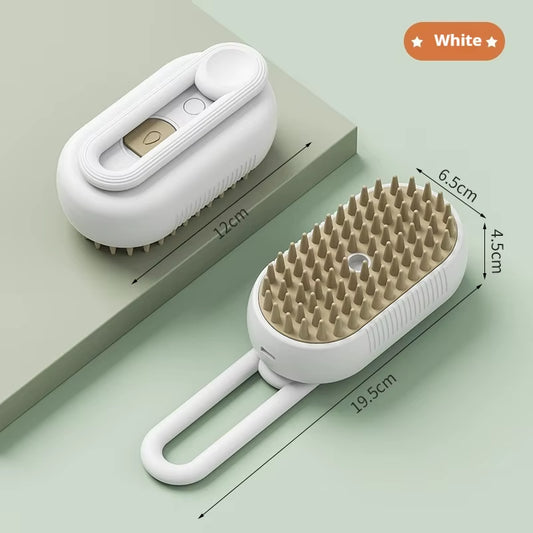 Ultimate Pet Spray Massage Comb - Effortless One-Button Hair Removal Brush for Cats & Dogs