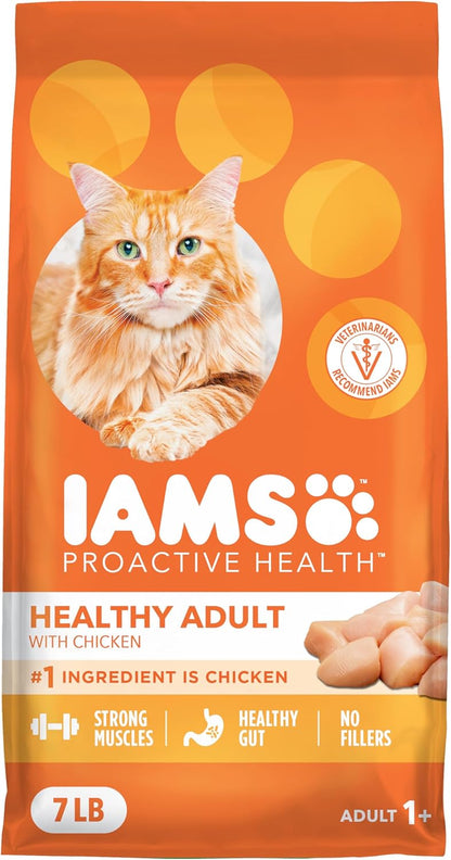 Proactive Health Dry Cat Food, Healthy Cat Food Dry Recipe for Adults, with Chicken 7 Lb. Bag