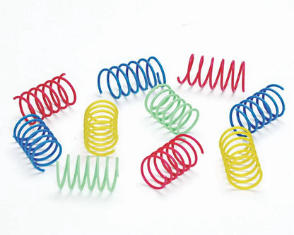 Wide Colorful Springs Cat Toy
