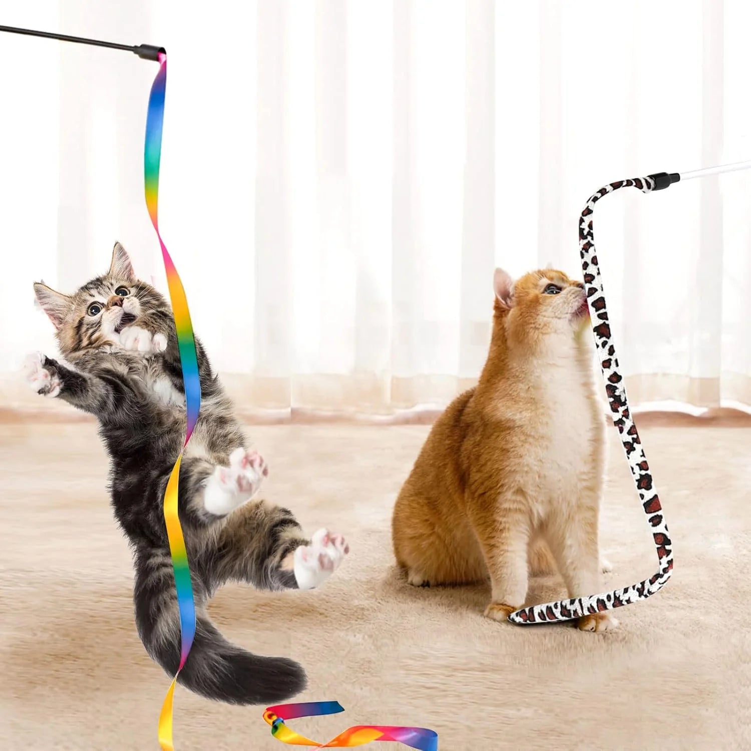 Ultimate 34-Piece Cat Toys Set: Interactive Tunnels, Wands, and Catnip Teasers for Endless Fun!