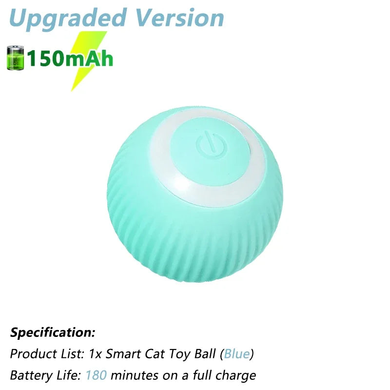 Endless Fun for Your Feline: Interactive Electric Rolling Ball Toy!