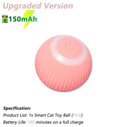 Endless Fun for Your Feline: Interactive Electric Rolling Ball Toy!