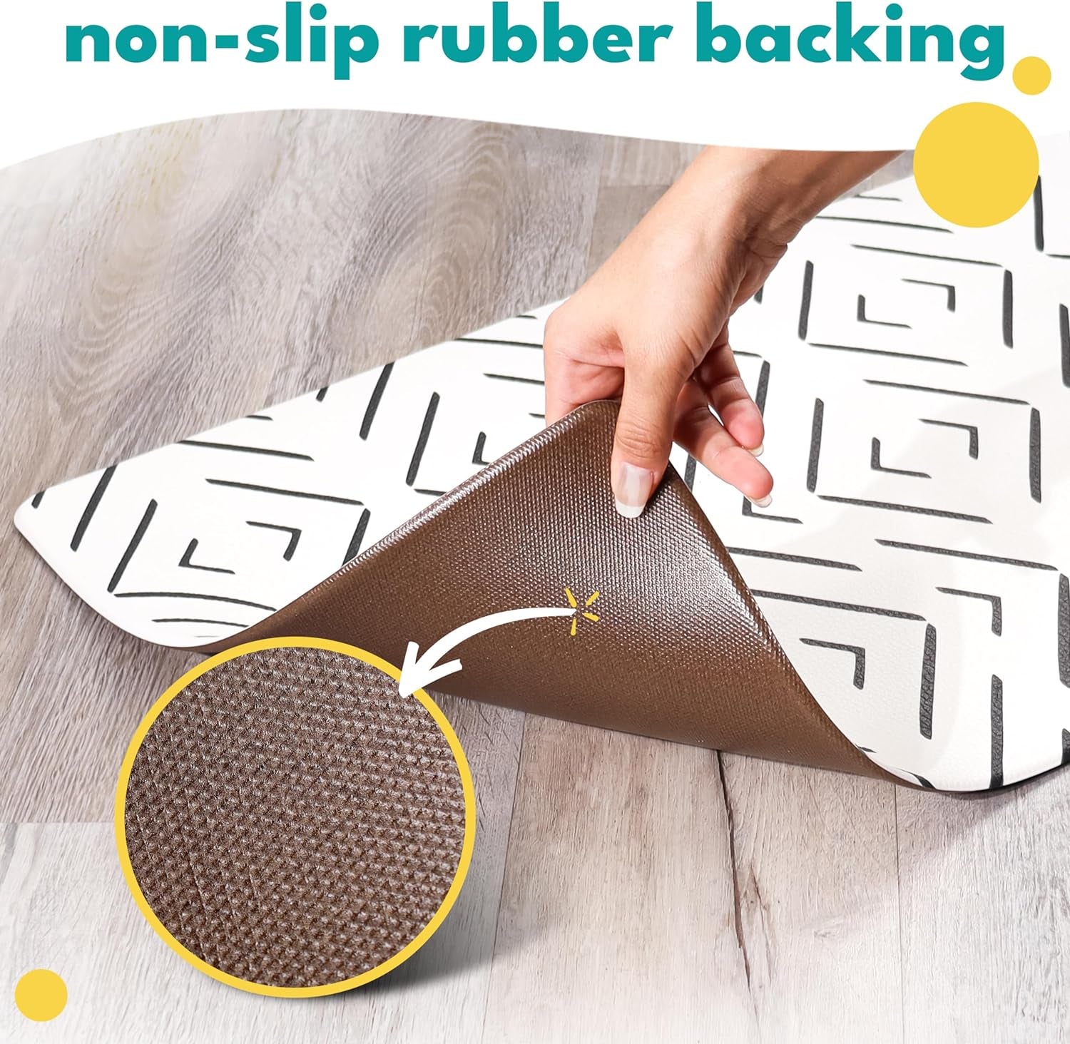 Premium Large Dog and Cat Feeding Mat - Waterproof, Non-Slip Design for Food and Water Bowls - Easy to Clean Pet Mat