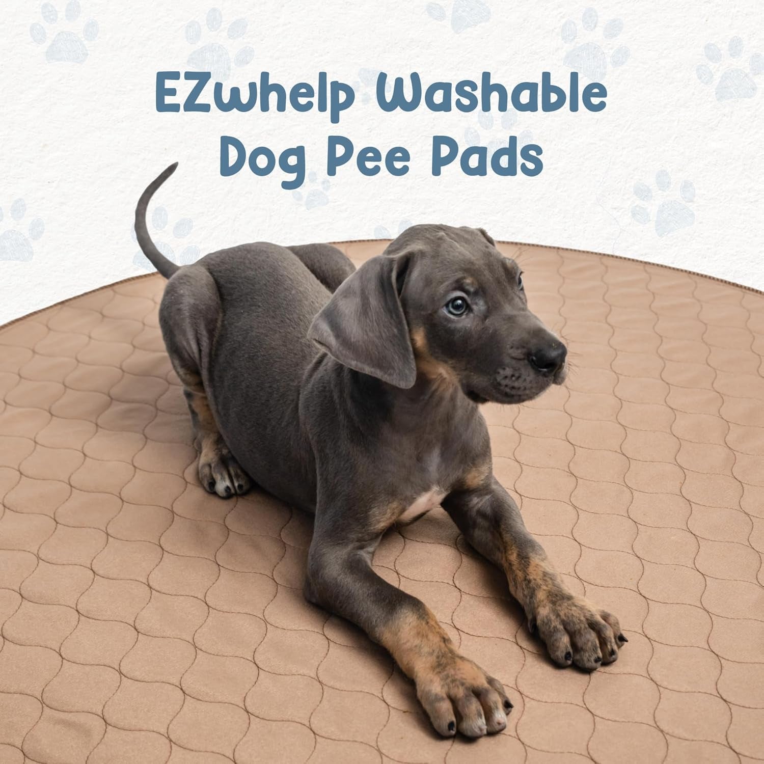 Extra-Large Washable Waterproof Dog Pee Pad - Ideal for Potty Training & Whelping!