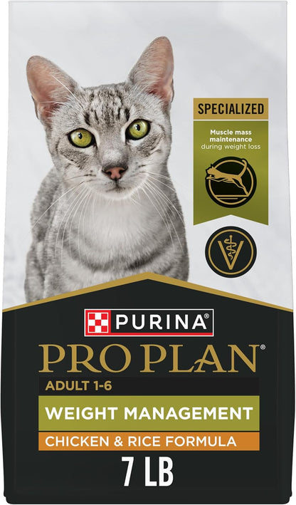 Weight Management Chicken and Rice Adult Formula Dry Cat Food