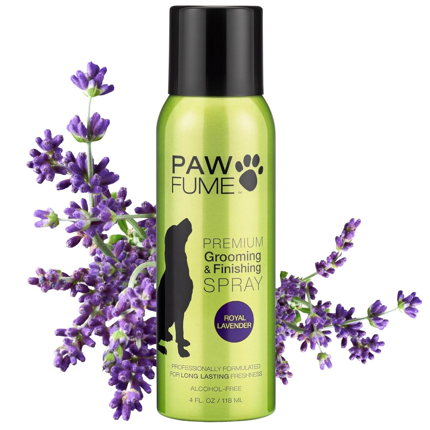 PAWFUME Royal Lavender Dog Detangler Grooming Spray, 1-Pack – Hypoallergenic, Alcohol-Free Formula for Moisturizing and Detangling – Salon-Quality Coat Care for Dogs