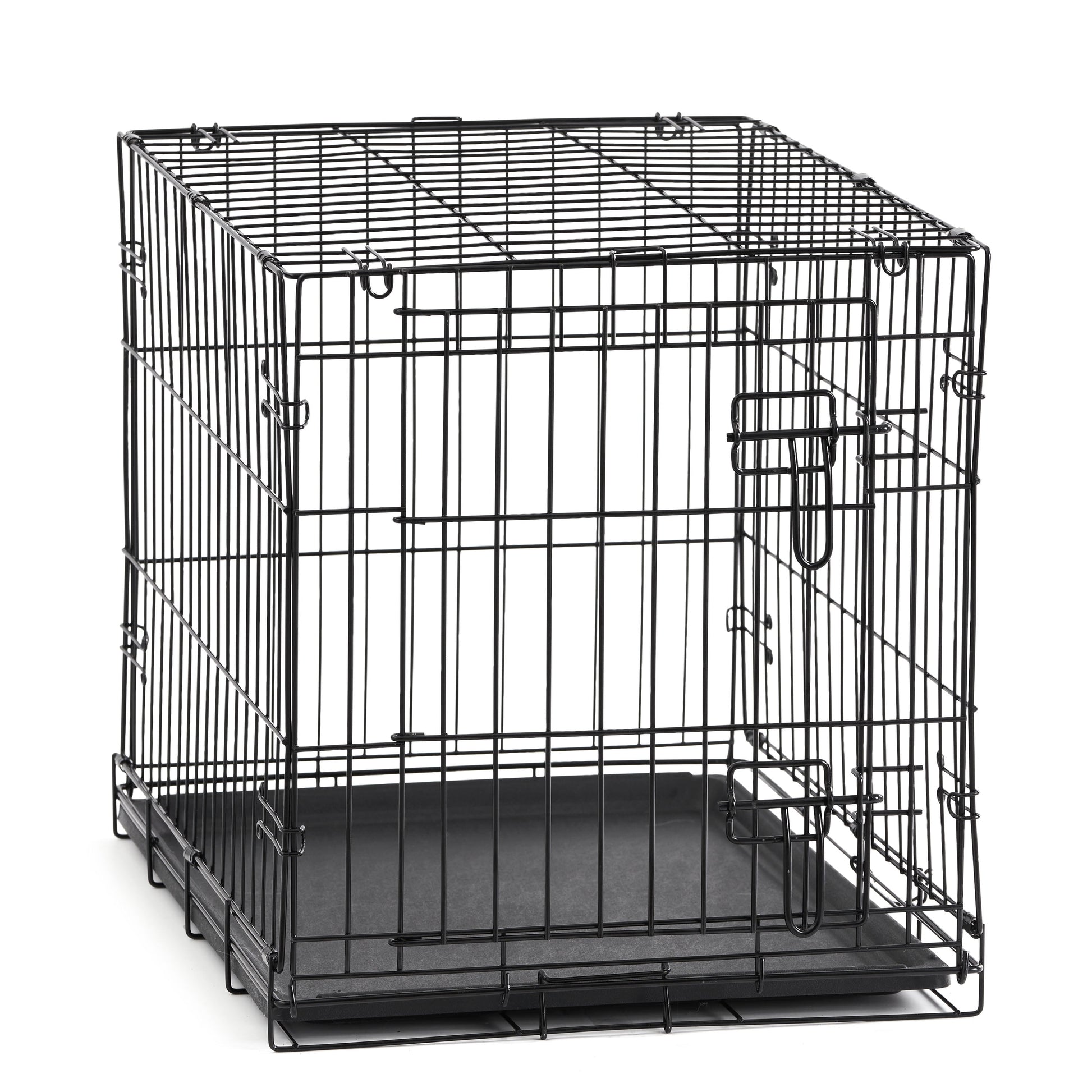 Premium Foldable 48" Dog Wire Crate with Divider & Leak-Proof Tray - Perfect for Training & Travel