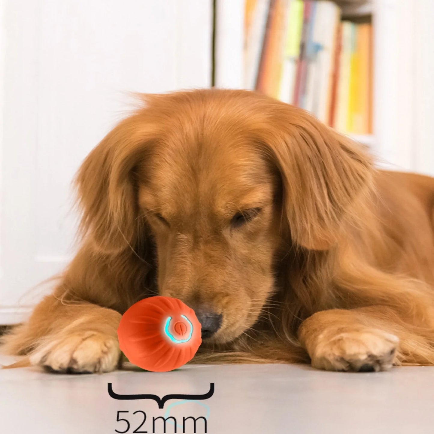 Interactive Smart Jumping Ball for Dogs - Automatic Bouncing Toy for Endless Fun - Perfect Gift for Small & Medium Pets!