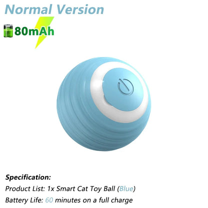 Endless Fun for Your Feline: Interactive Electric Rolling Ball Toy!