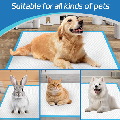 Puppy Pads Extra Large 28''X34'', XL Dog Pee Pads, 30Ct, Super Absorbent, Leak-Proof, 6 Layers Protection