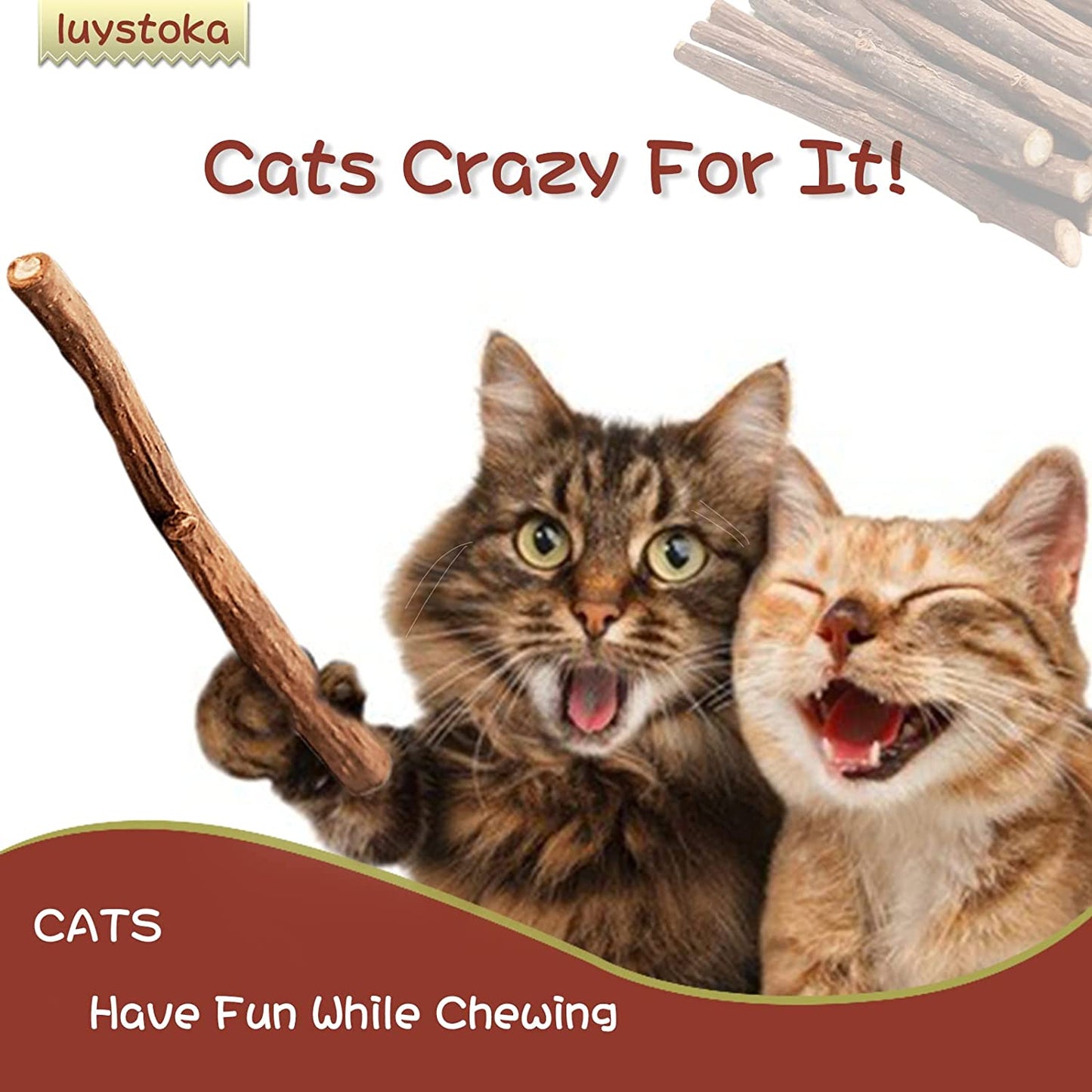 Ultimate Silvervine & Matatabi Catnip Toy Set - 10 Engaging Chew Sticks & Wand Toys for Happy, Healthy Cats!