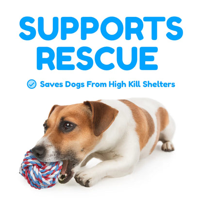 Pacific Pups 5-Pack Rope Dog Toys - Perfect for Small & Medium Dogs - Durable, Fun, and Safe!