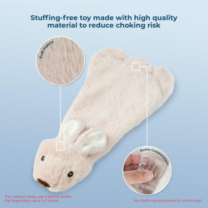 Engaging Premium Squeaky Dog Toy - Ideal for All Breeds, Soft Plush Fabric for Safe Indoor Fun