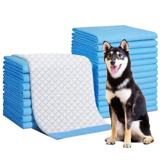 KAPAS 150 Count Small ( S 17" X 24") Super Absorbent Dog and Puppy Training Pads, Pet Diaper Pee Pads for Small-Sized Dogs like Bulldog, Chow Chow, Border, Collie, Husky and so On