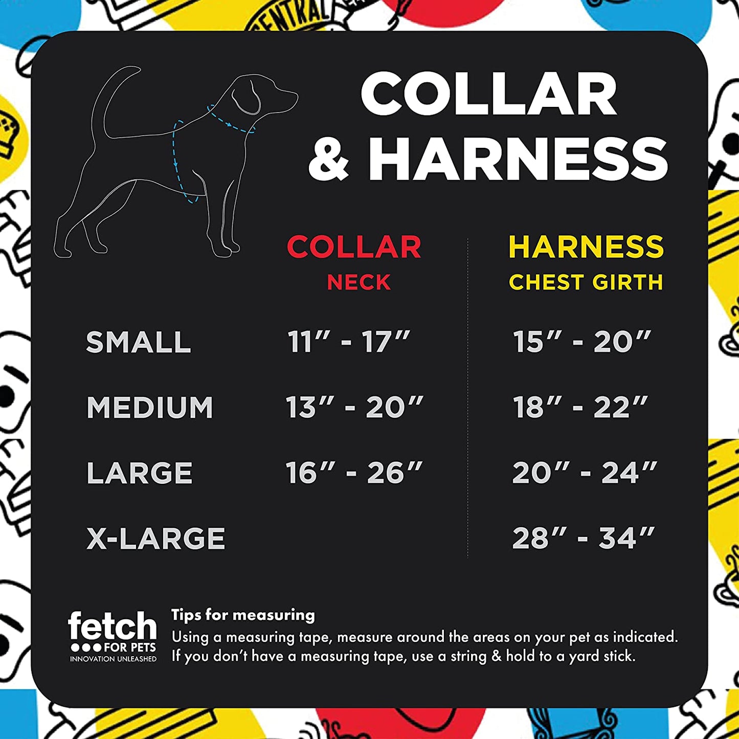 Friends Merchandise: Premium Dog Collar for Medium Dogs, Black with D-Ring